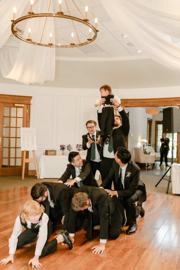 Reception dance floor moment with Anita and Scott warm natural Toronto wedding photographer
