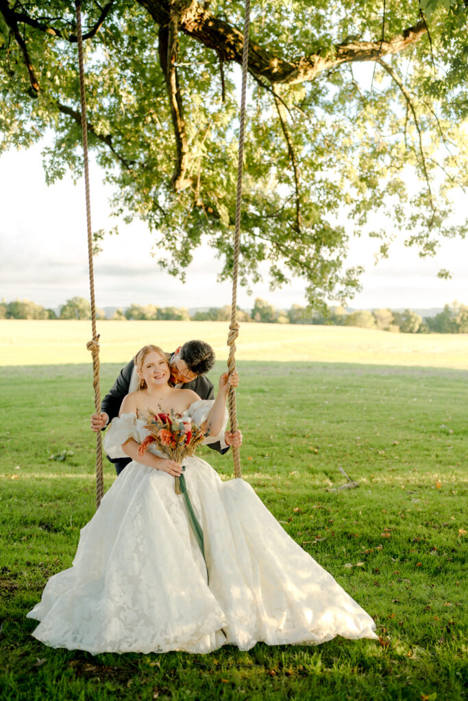 Golden-hour magic at Glen Drummond Farm.
