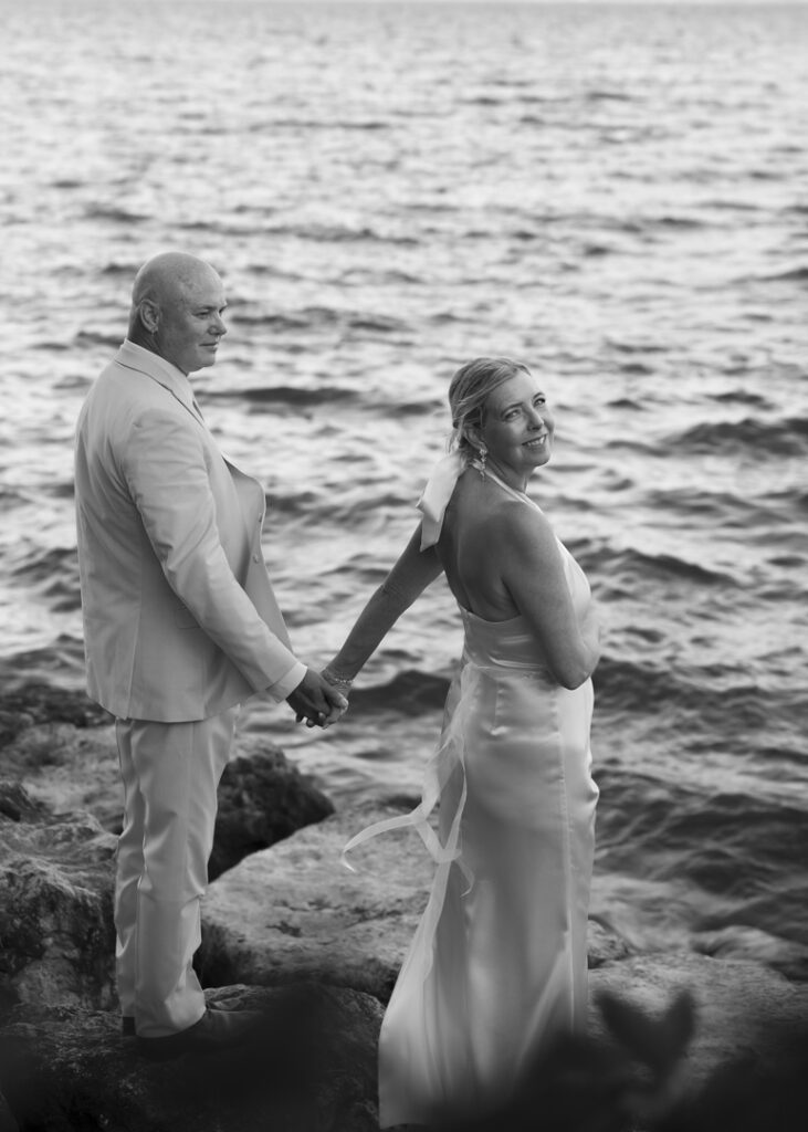 Waterfront Couple portraits at Paletta Mansion