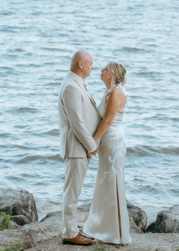 Waterfront Couple portraits at Paletta Mansion