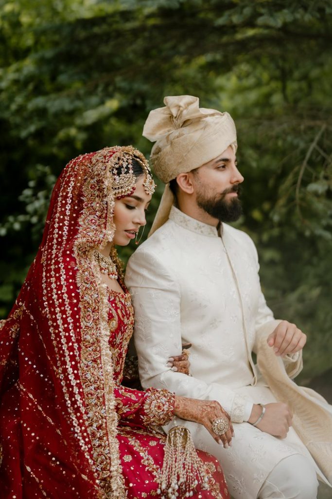 Nikkah ceremony at Caledon Mountain Vineyards with bride and groom during outdoor wedding, captured with candid moments and family portraits.